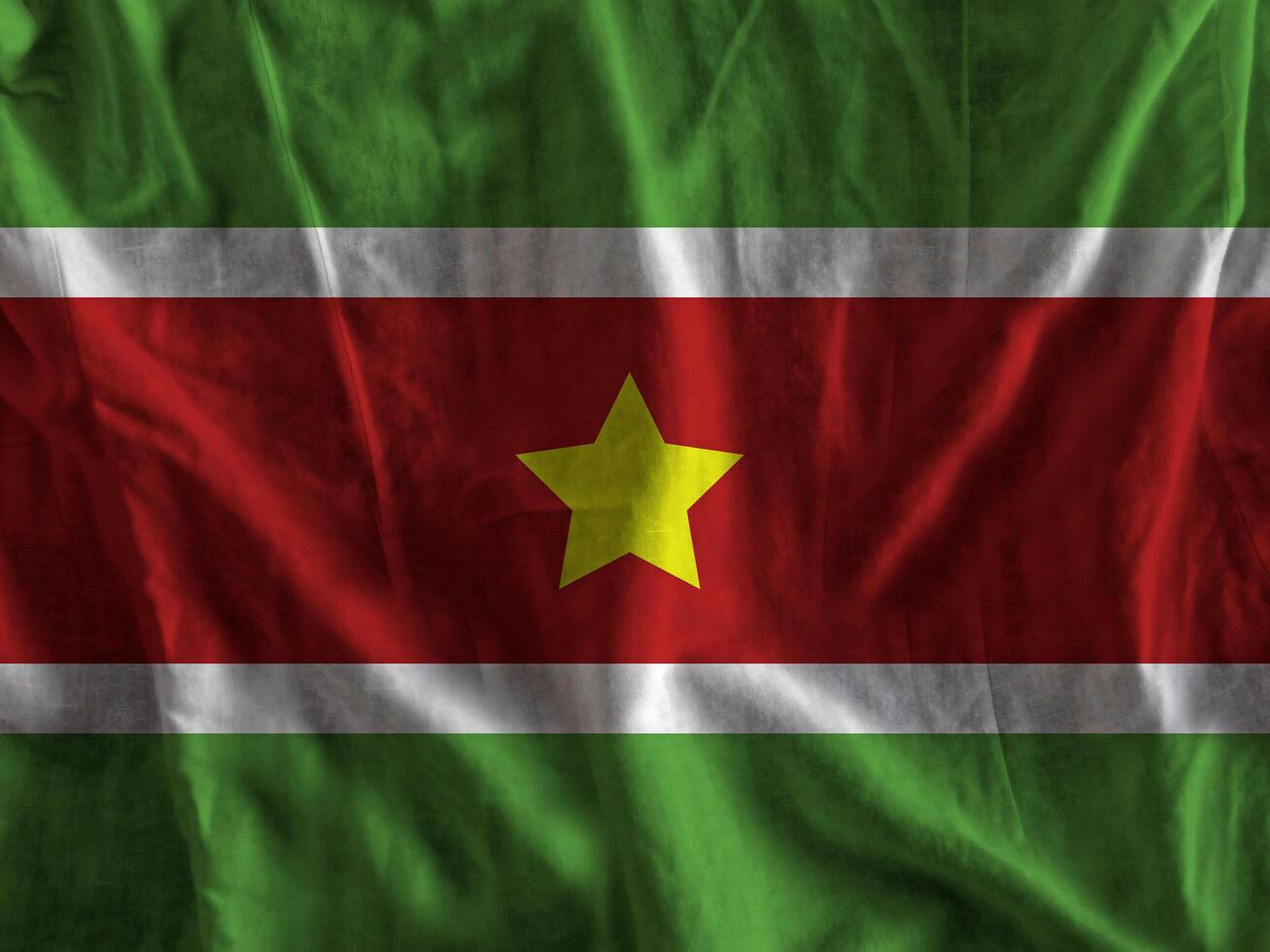 Suriname flag with texture photo