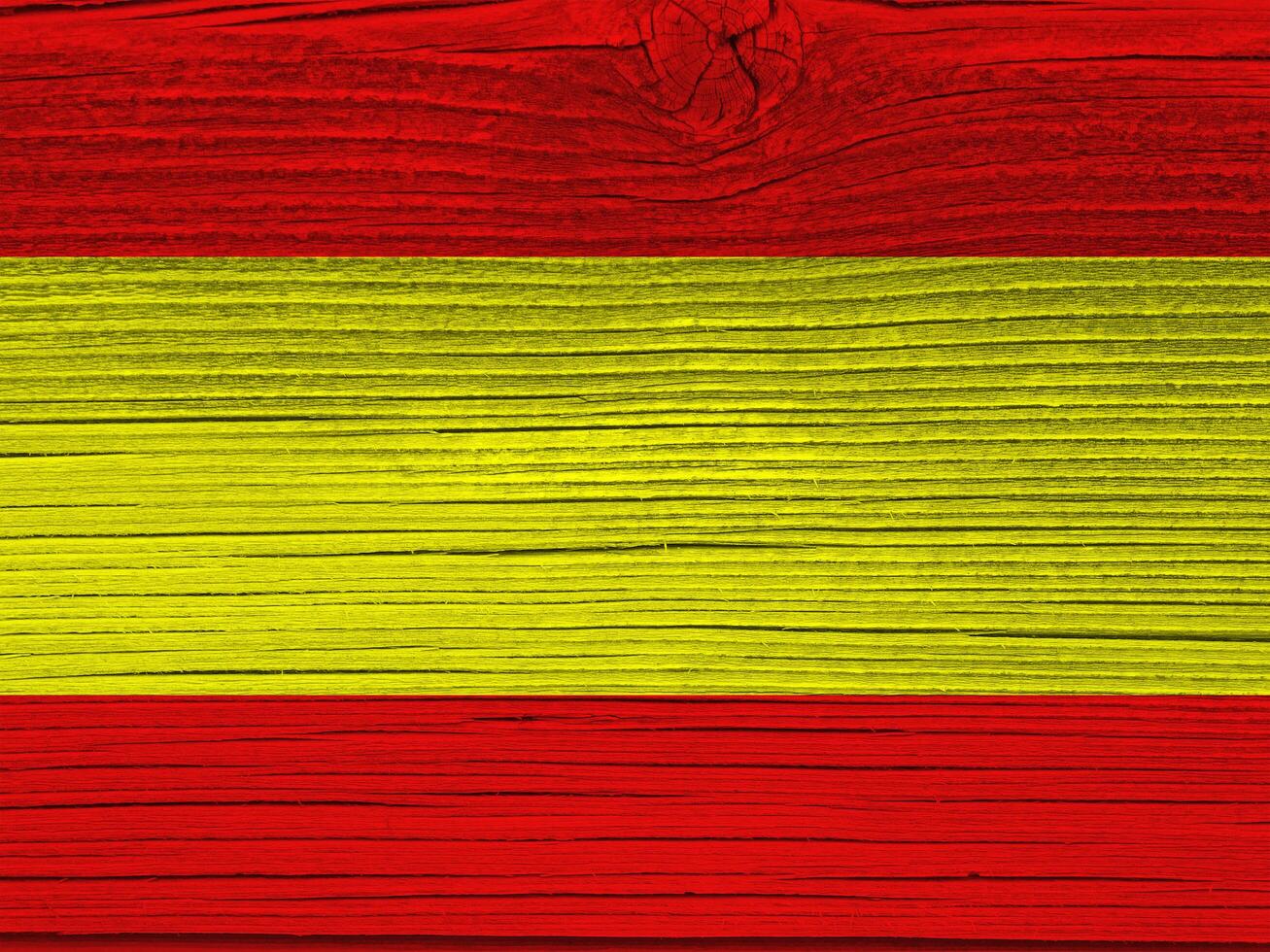 Spain flag with texture photo