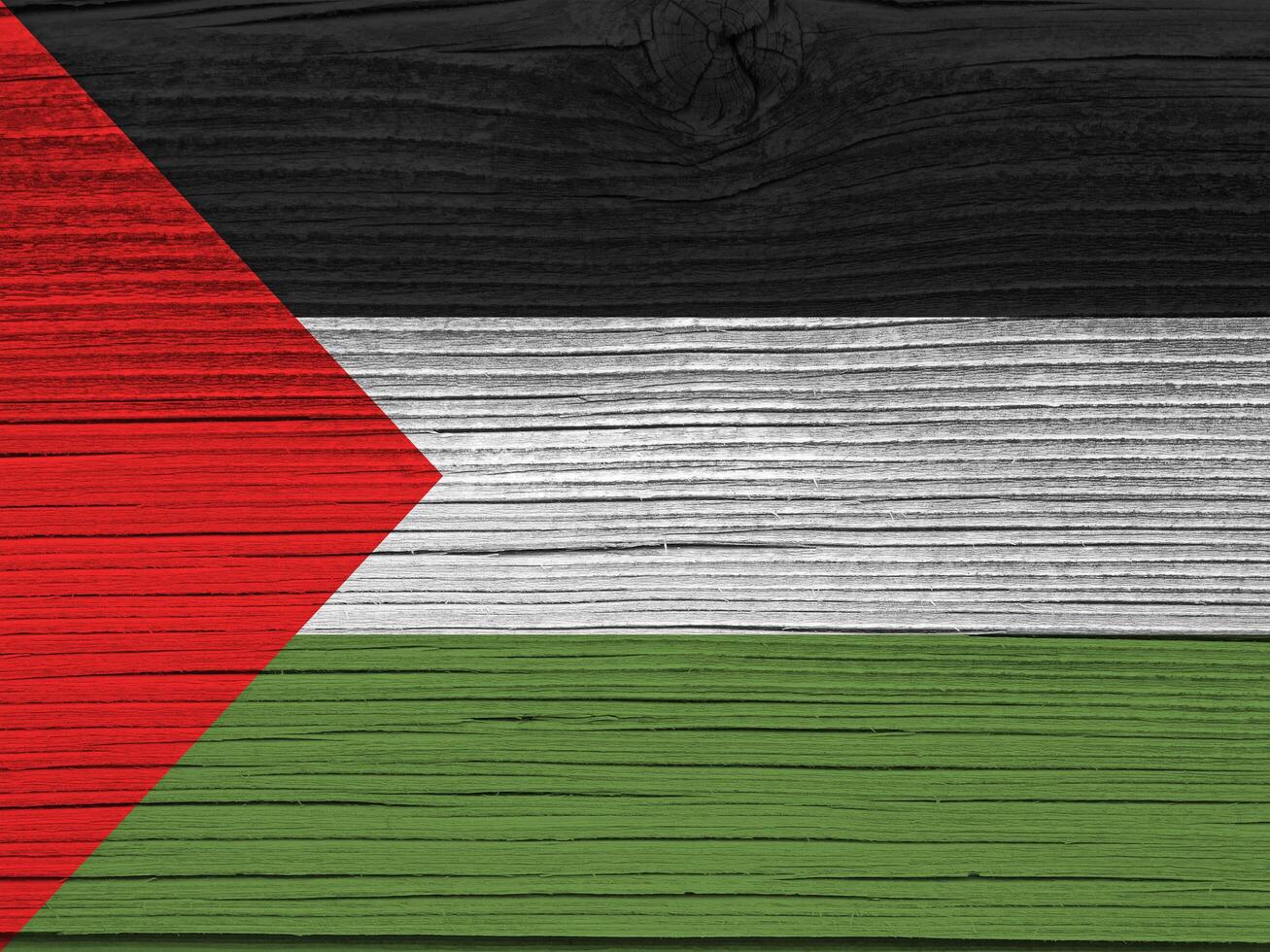 Palestine flag with texture photo