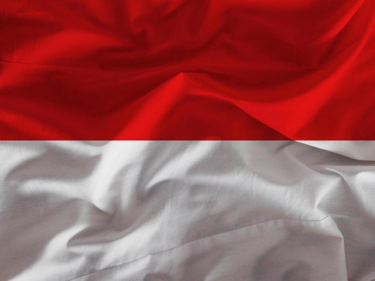 Monaco flag with texture photo