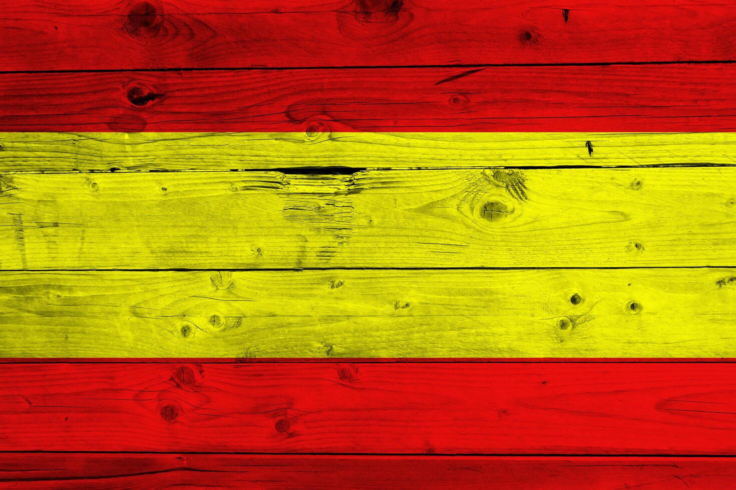 Spain flag with texture photo