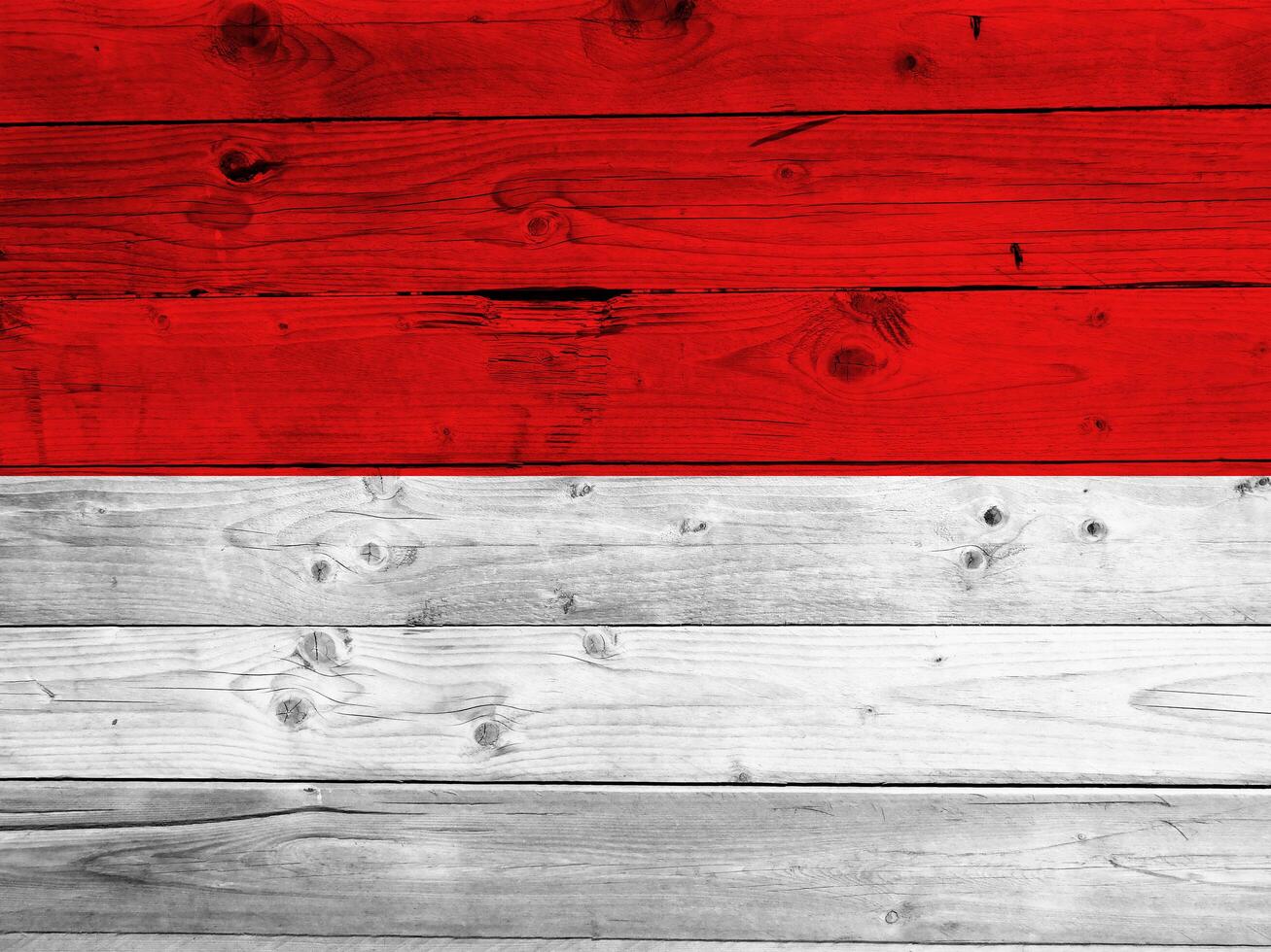 Monaco flag with texture photo