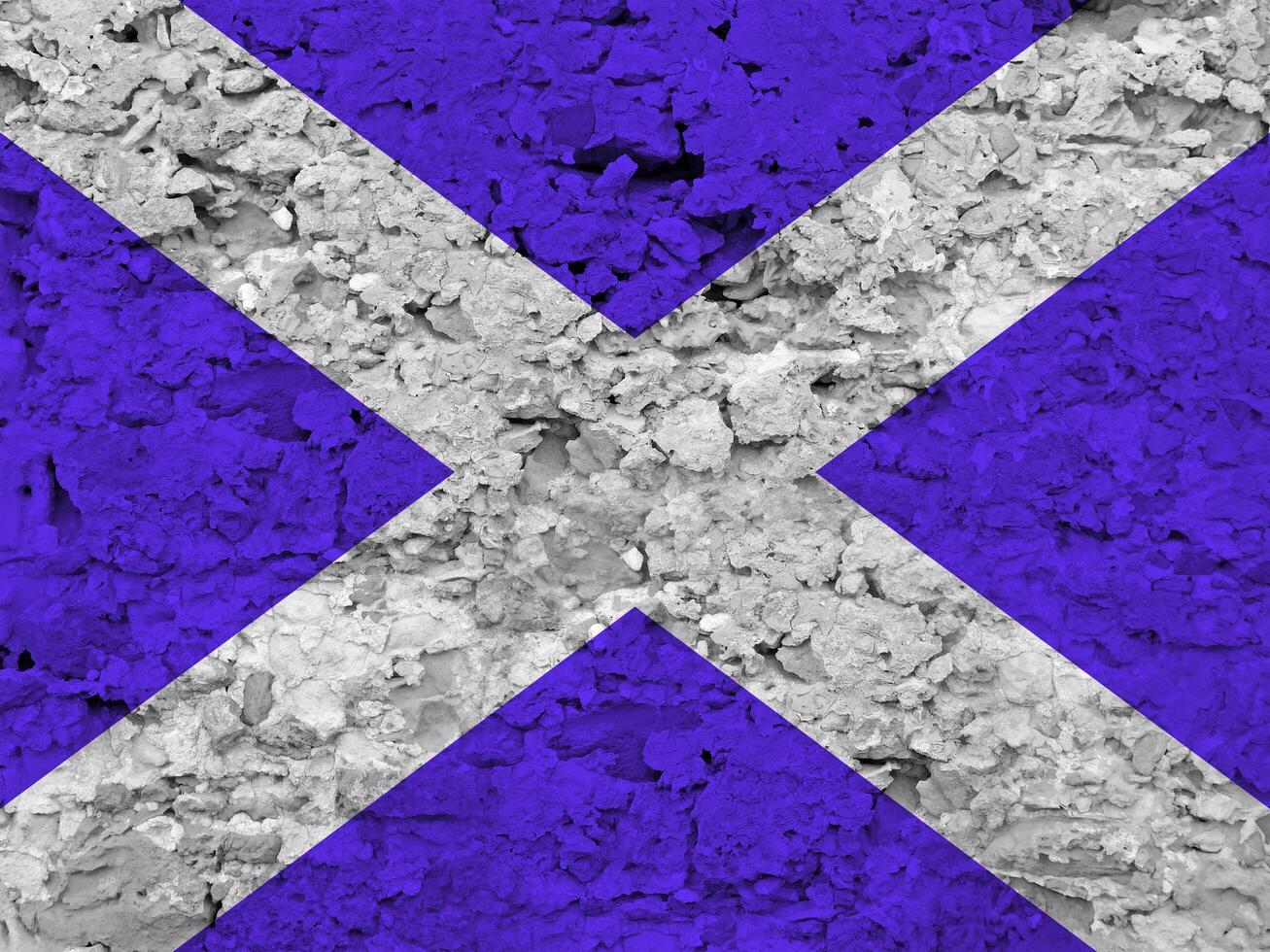 Scotland flag with texture photo