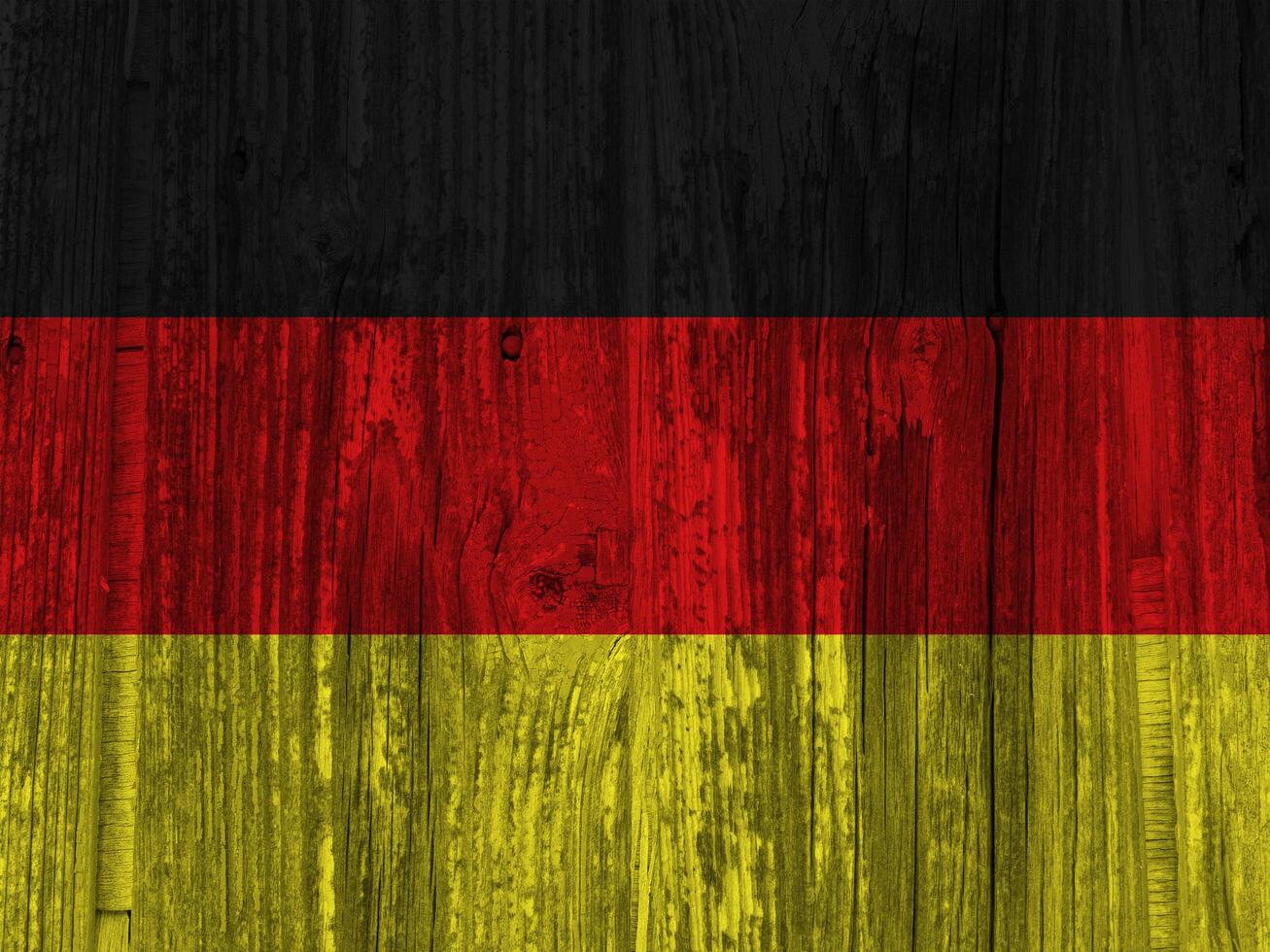 Germany flag with texture photo