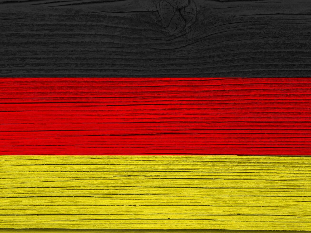 Germany flag with texture photo
