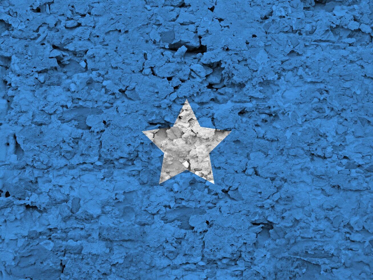 Somali flag with texture photo