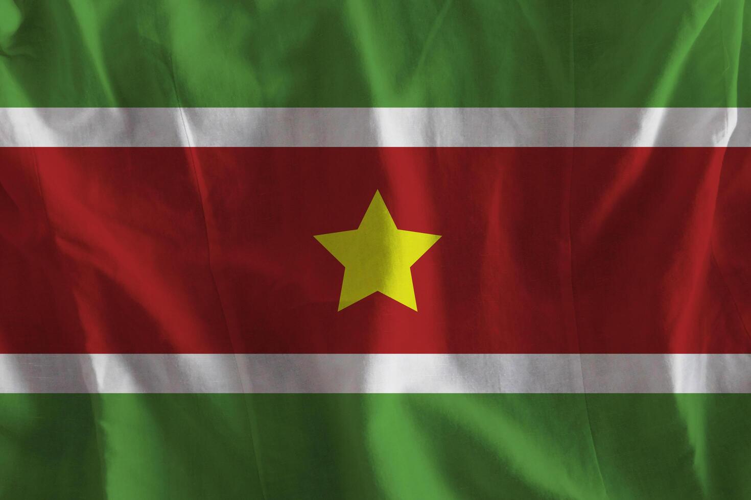 Suriname flag with texture photo