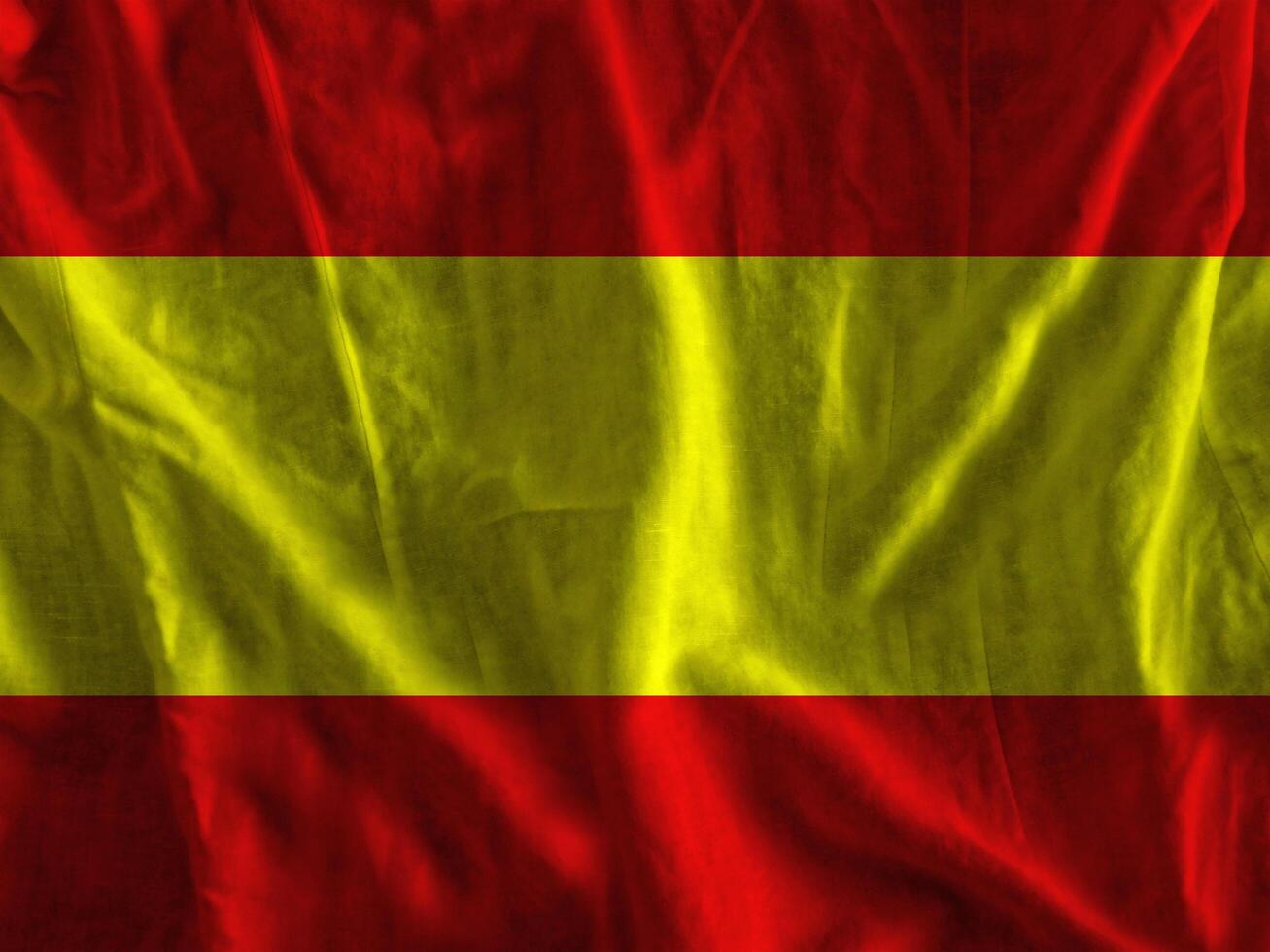 Spain flag with texture photo