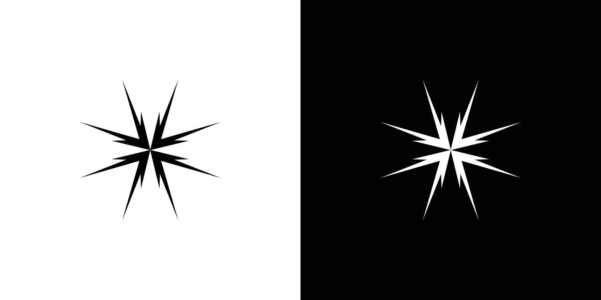 Unique and modern Spark logo design vector