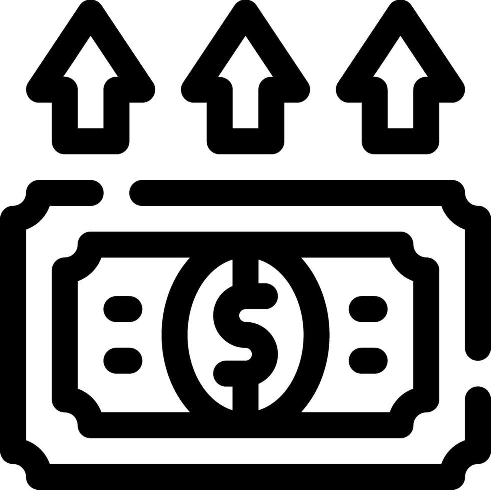 this icon or logo investment icon or other where everything related to investment like strategy and others or design application software vector