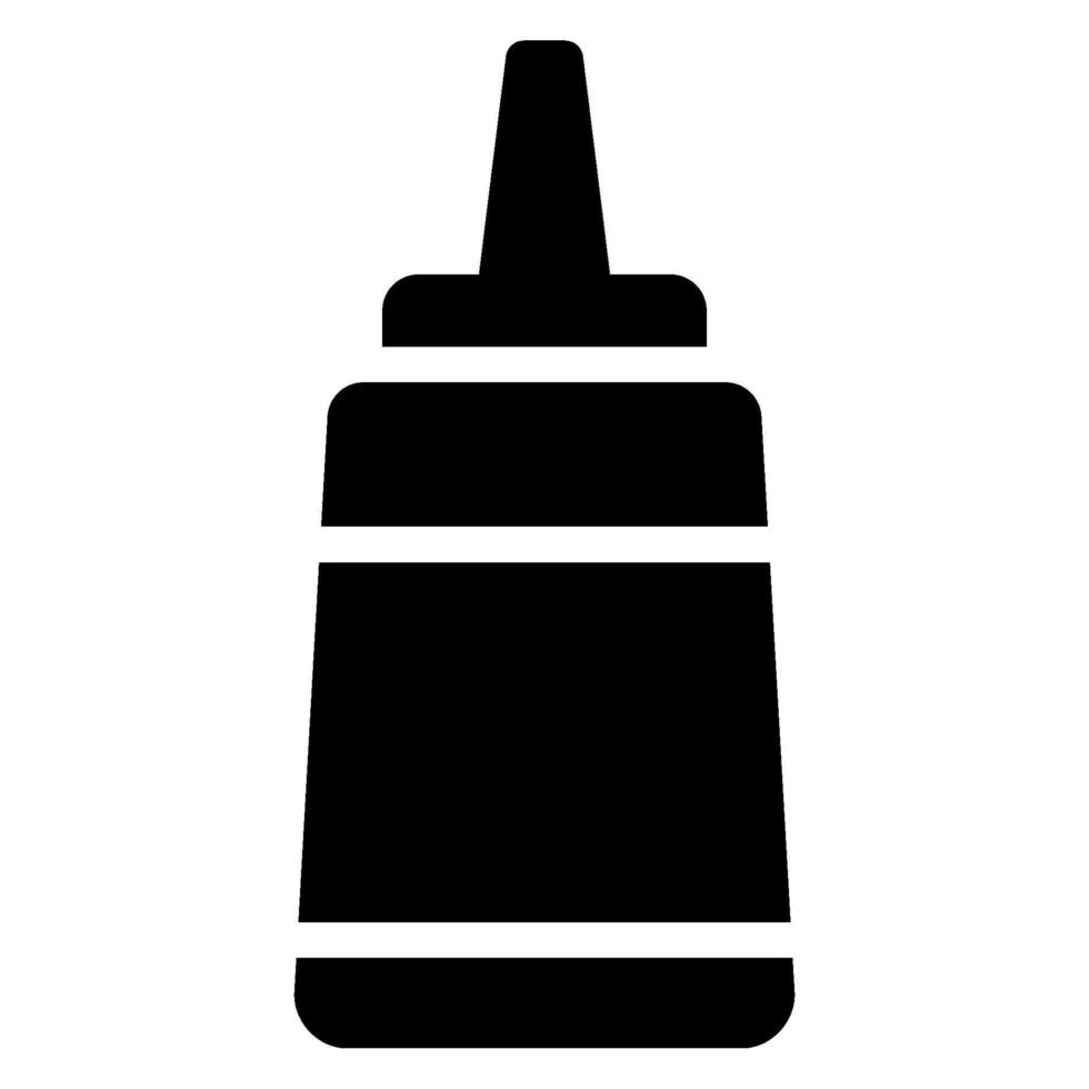 mayonaisse glyph icon vector