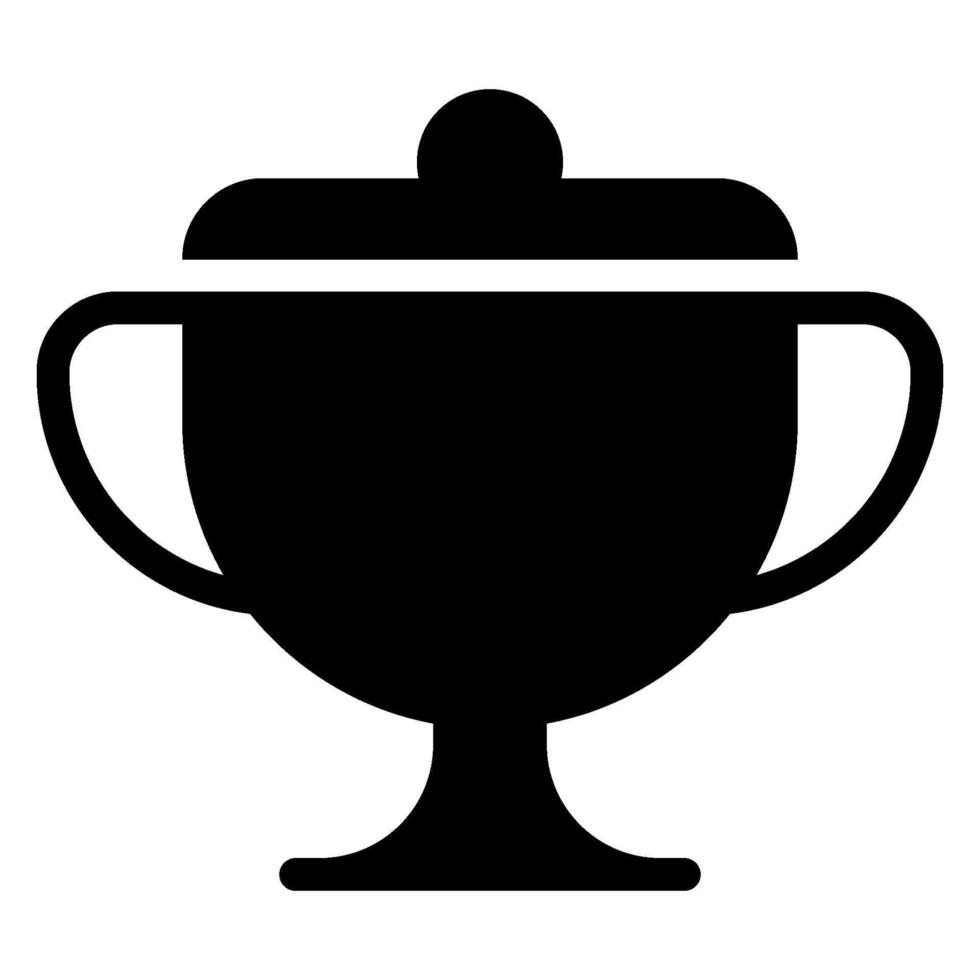 sugar bowl glyph icon vector