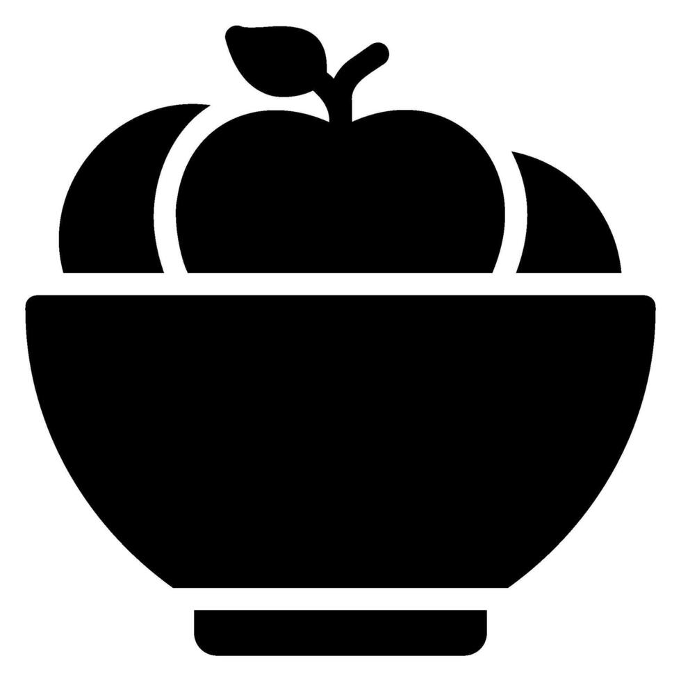 fruits glyph icon vector