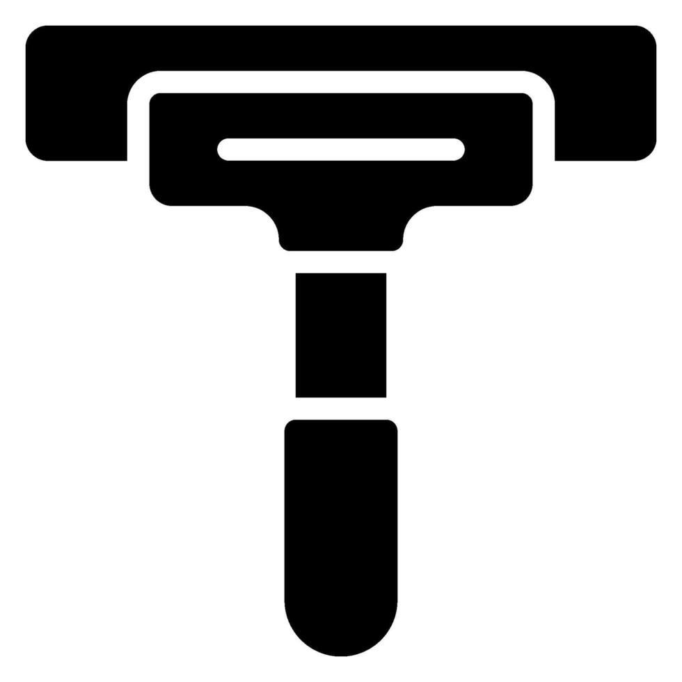 squeegee glyph icon vector