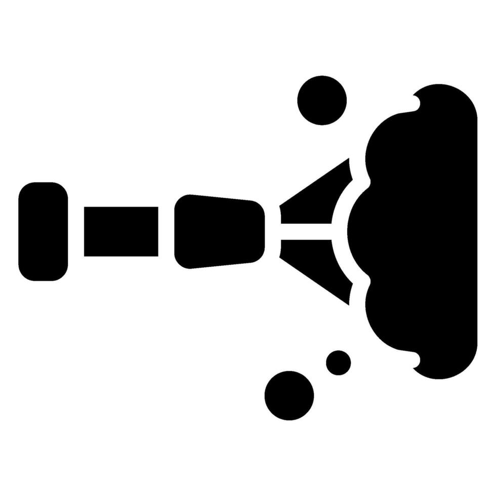 power washing glyph icon vector
