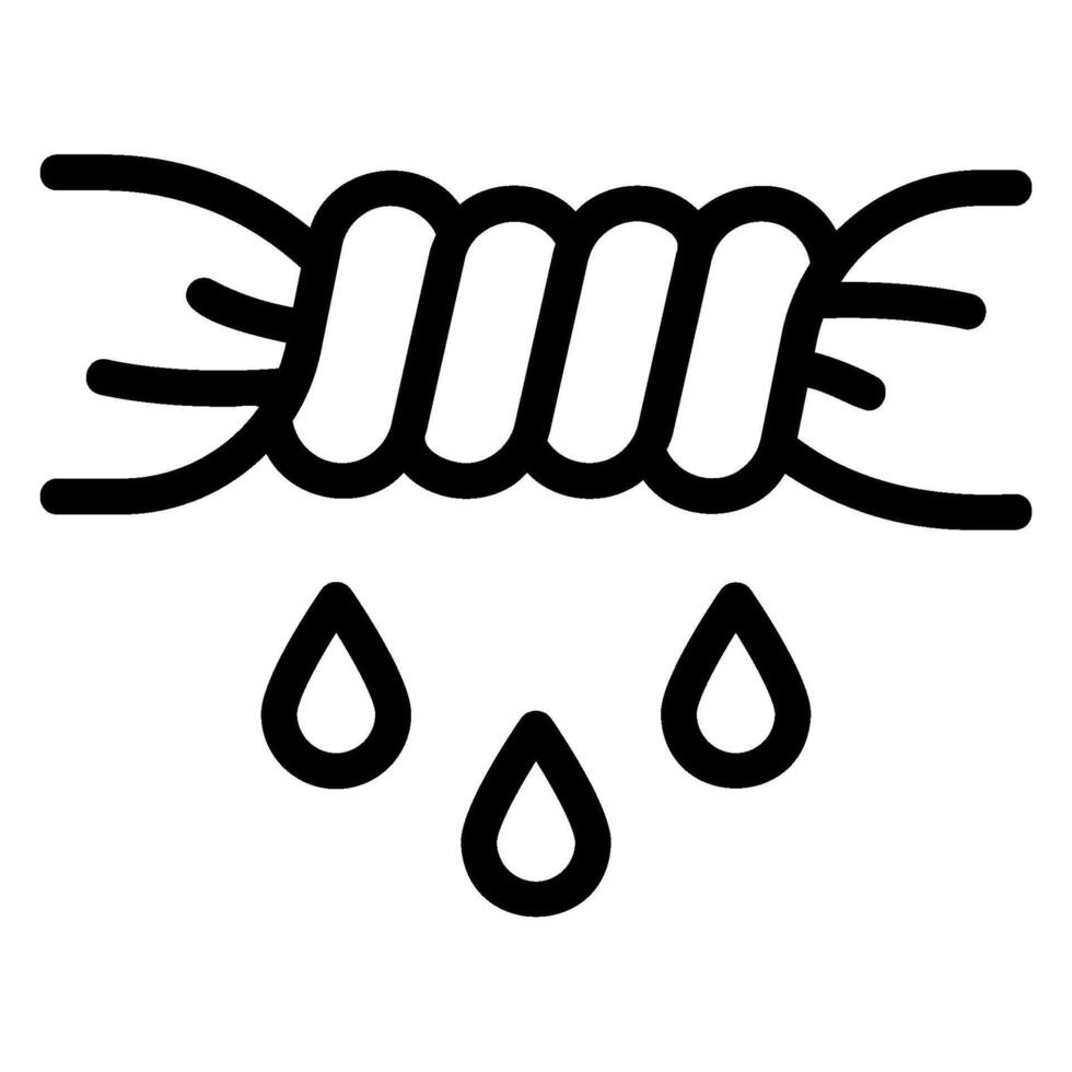 squeeze line icon vector