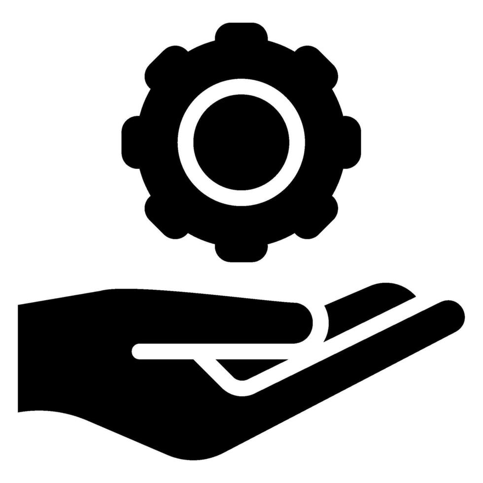 responsibility glyph icon vector