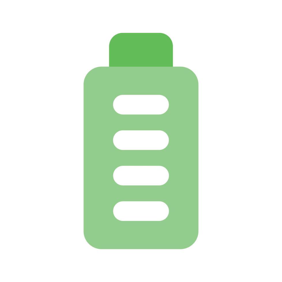 Pixel perfect icon of battery status in unique style, ready for premium use vector