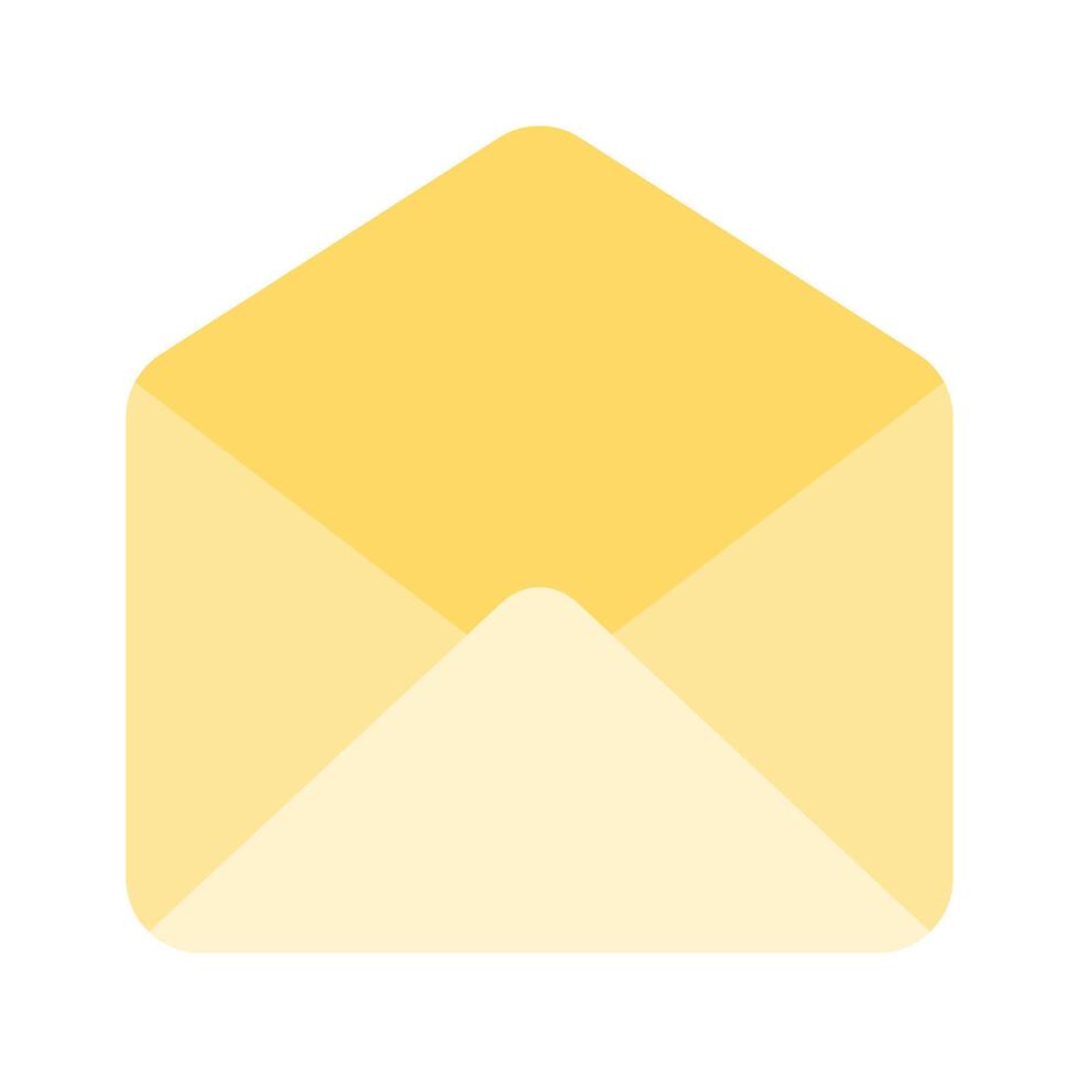 Electronic mail icon design, communication vector
