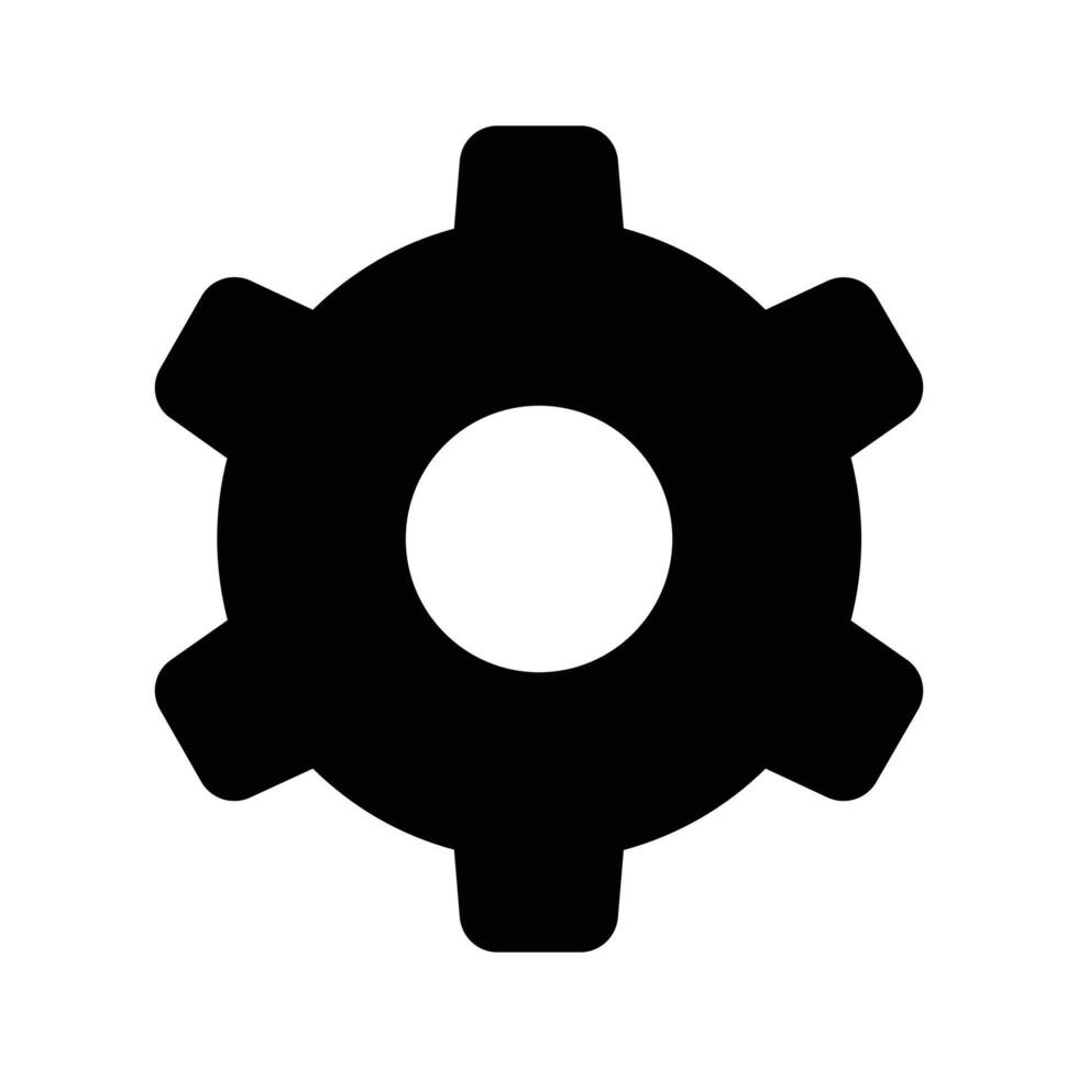 Premium of setting, user interface icon vector