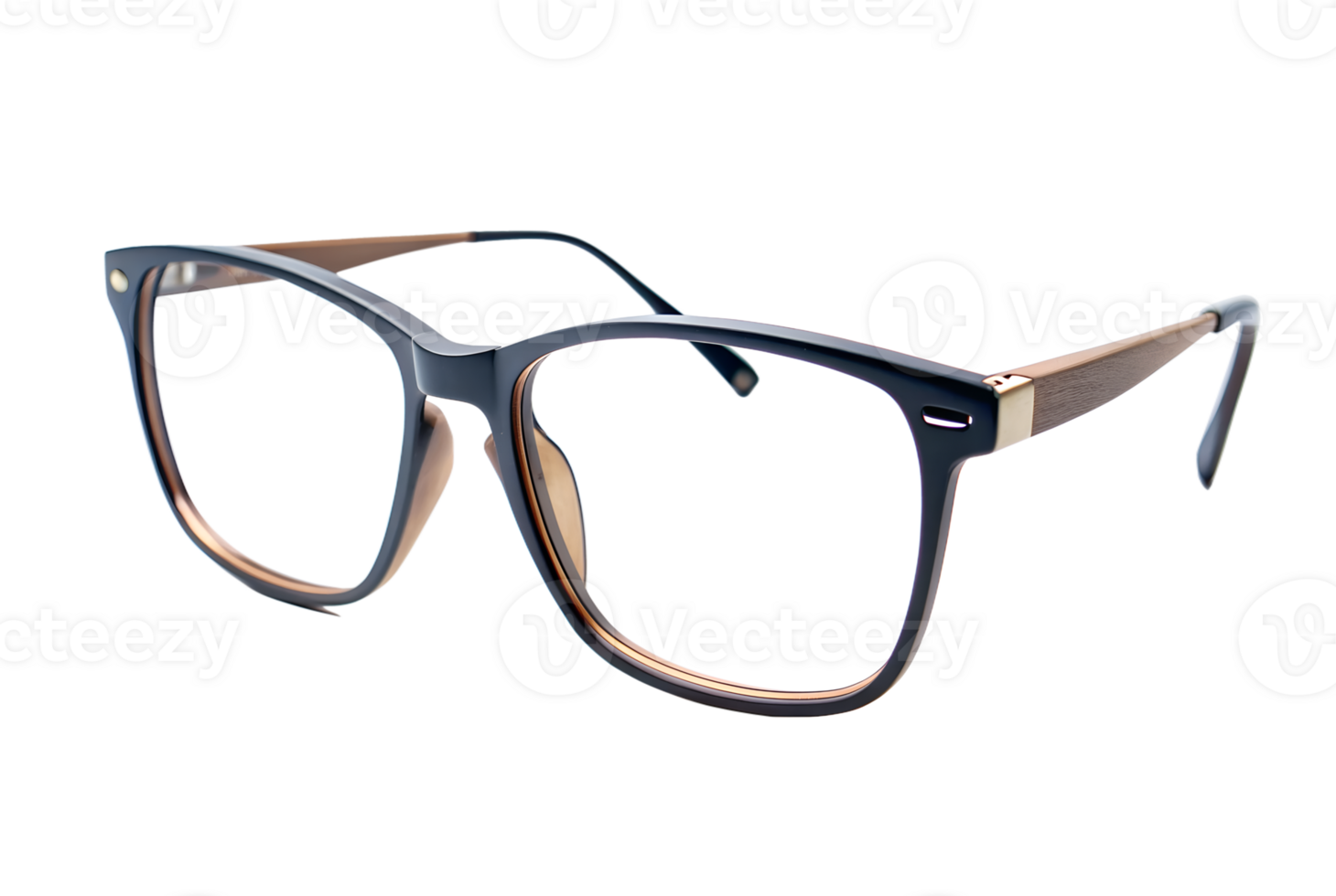 modern eyeglasses isolated on background png