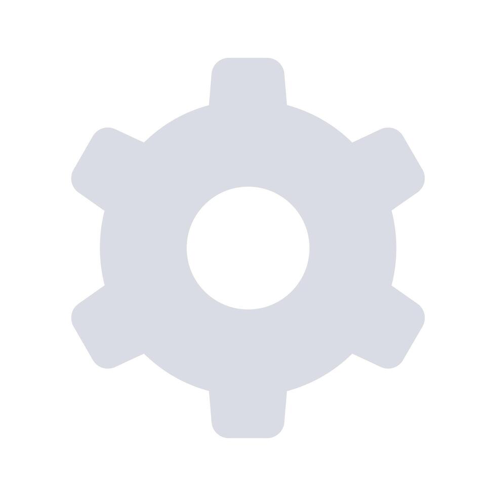 Premium of setting, user interface icon vector