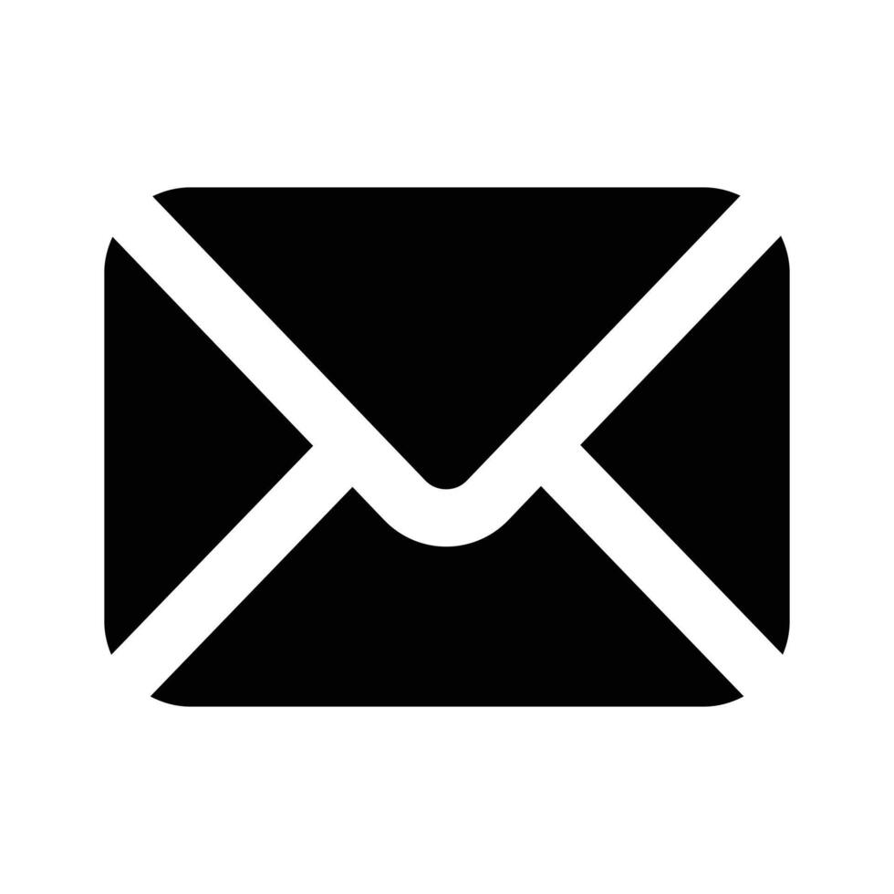 Electronic mail icon design, communication vector