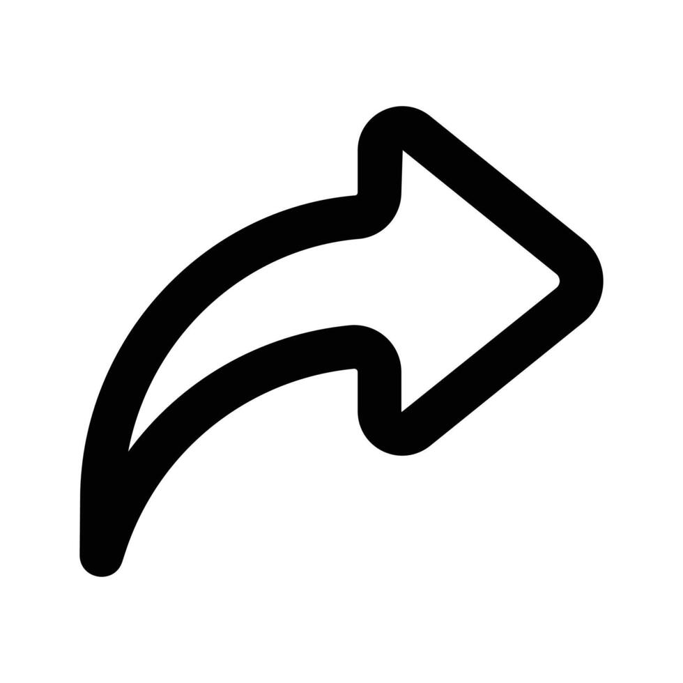 Share, sharing, forward button design vector