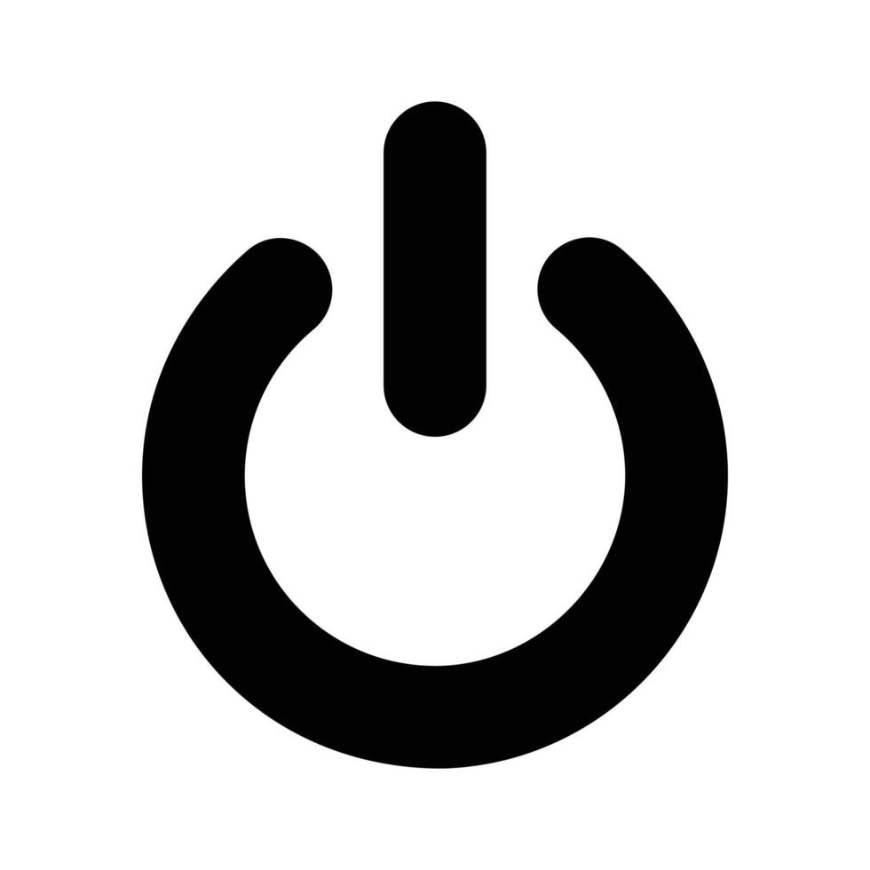 Grab this amazing icon of power button, shutdown button vector