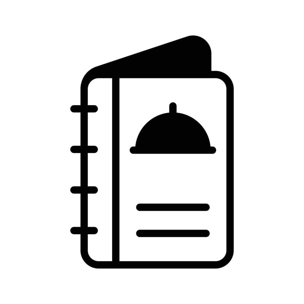 Grab this creative icon of menu card in editable style vector