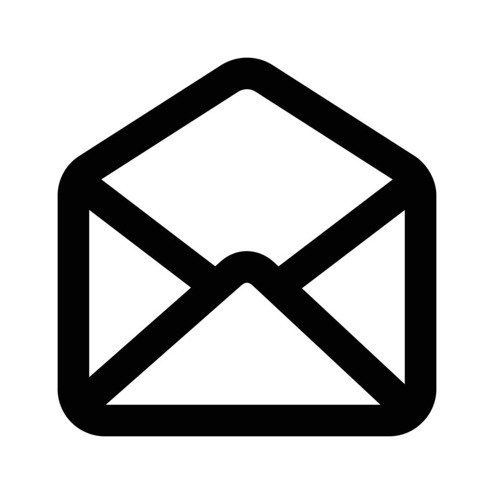 Electronic mail icon design, communication vector