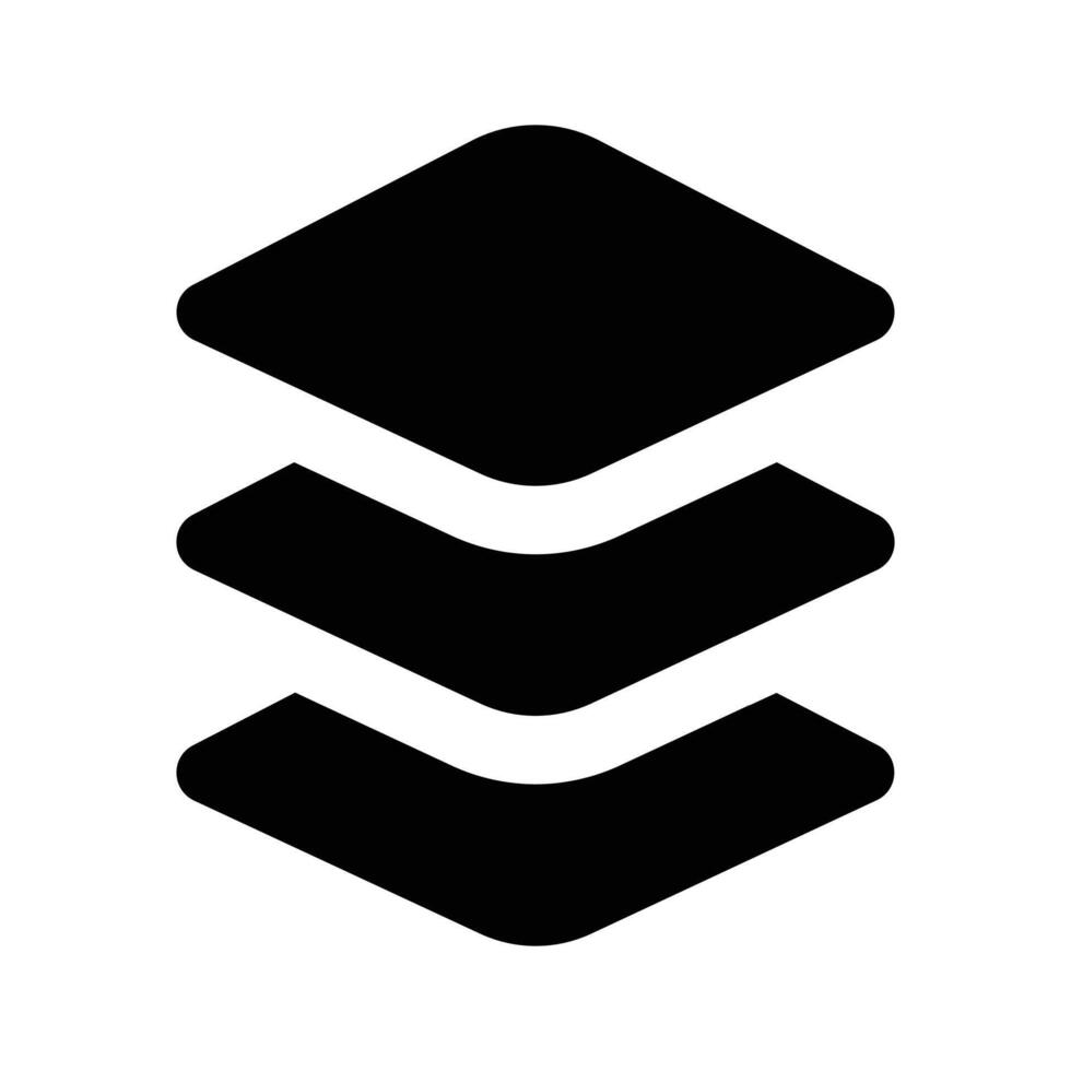 Get this perfectly designed icon of layers in modern style vector