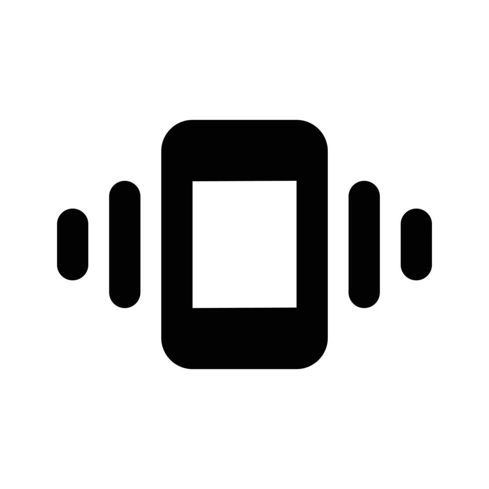 Phone vibration icon design, premium editable style vector