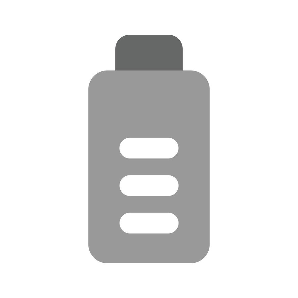 Pixel perfect icon of battery status in unique style, ready for premium use vector