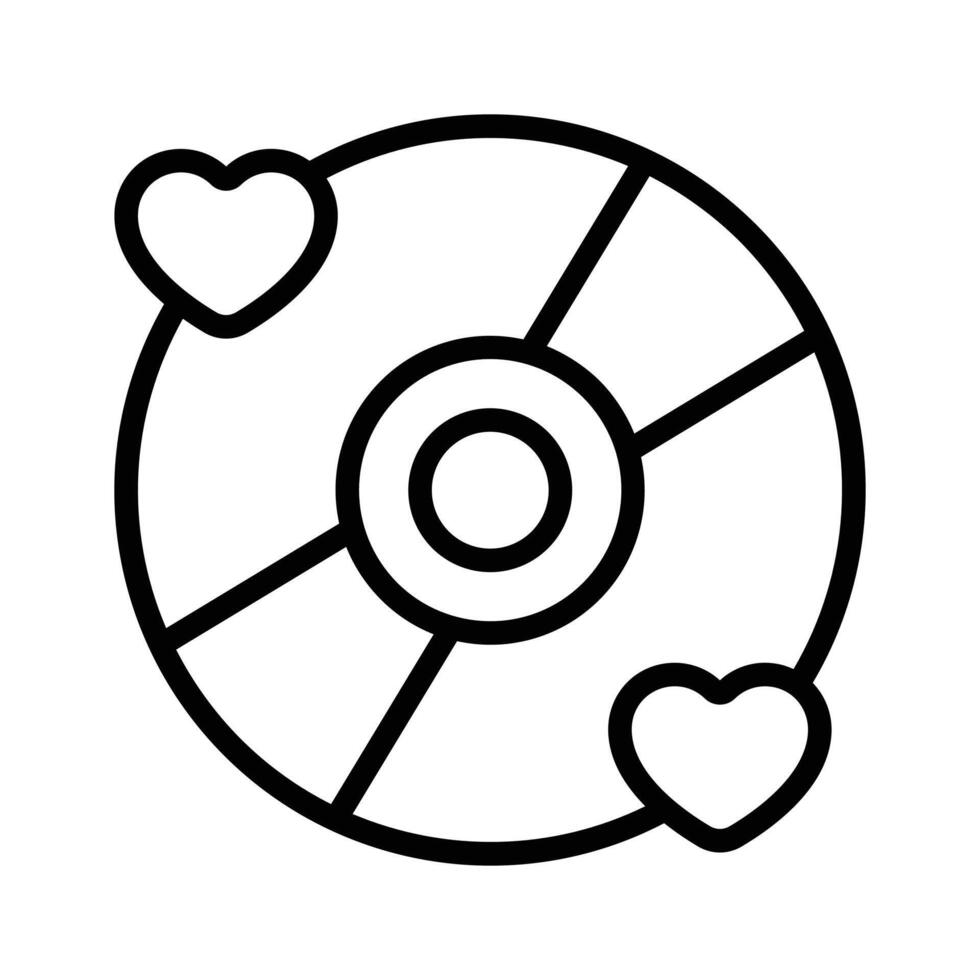Take a look at creative icon of compact disc in editable style vector