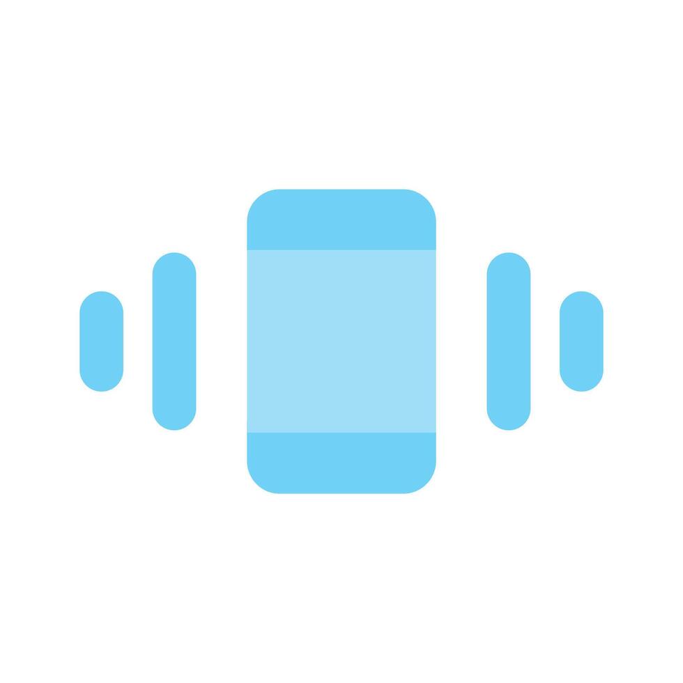 Phone vibration icon design, premium editable style vector
