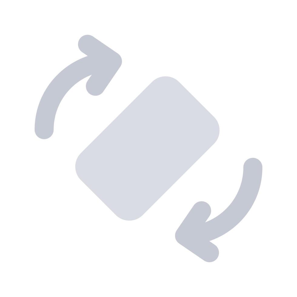 Grab this creative icon of rotate symbol in modern style vector