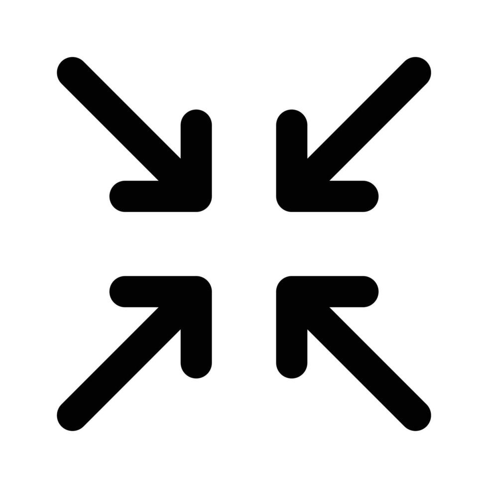Get this amazing icon of minimize in modern style vector