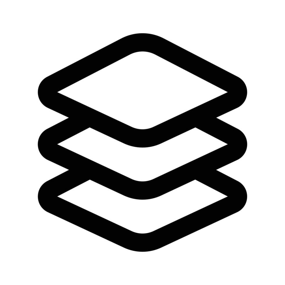 Get this perfectly designed icon of layers in modern style vector