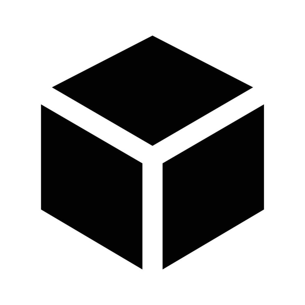 3d shape icon design, creatively designed package vector