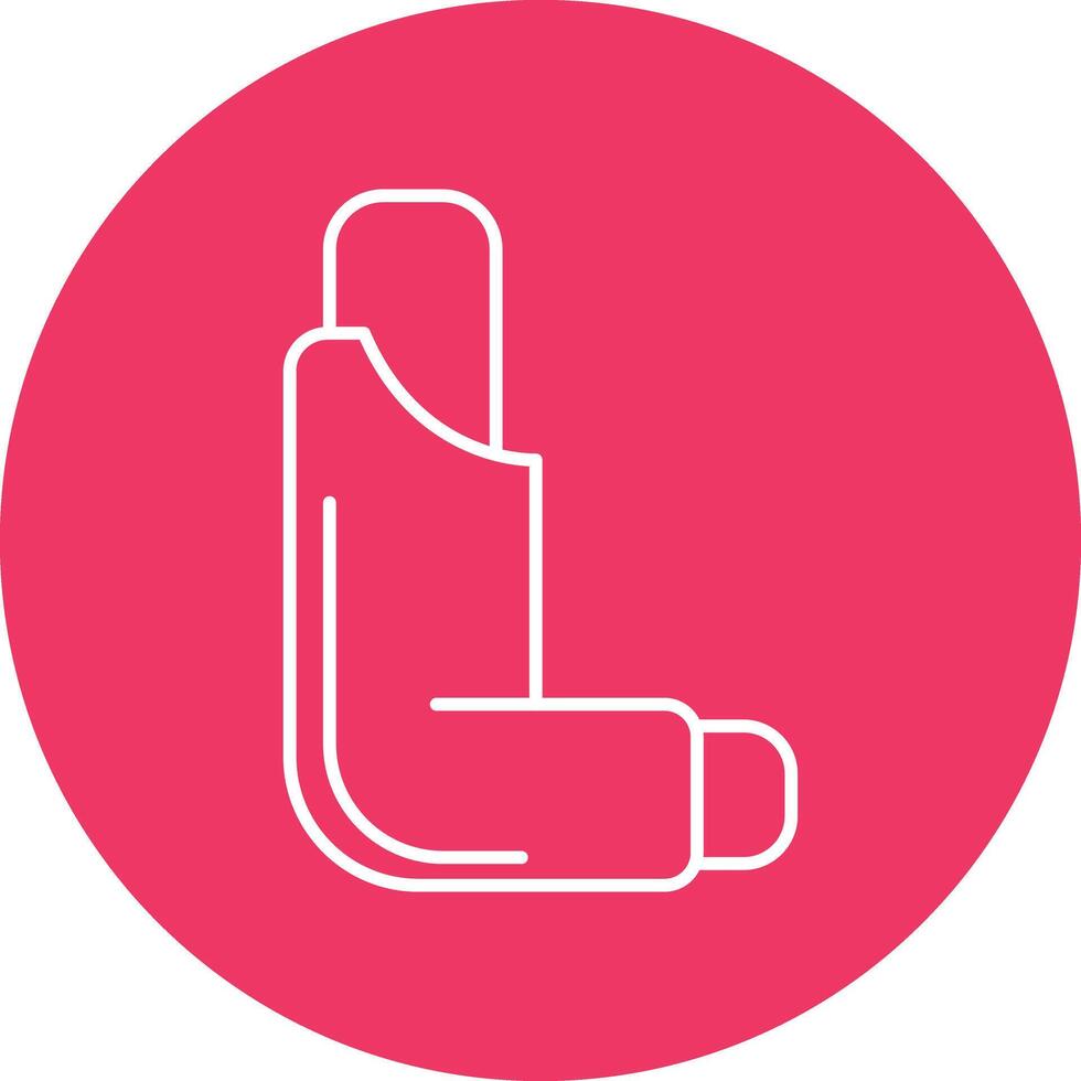 Inhaler Icon Design vector