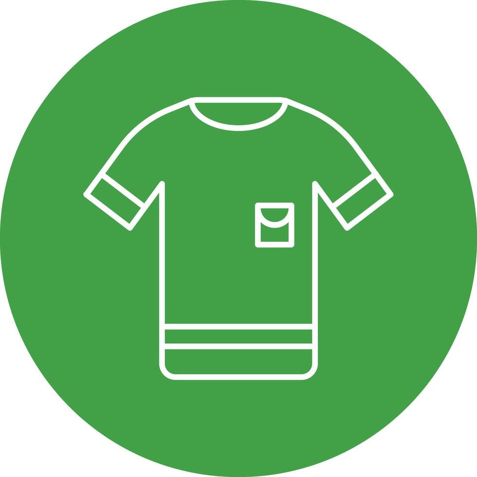 Uniform Line Circle Icon Design For Personal And Commercial Use. vector