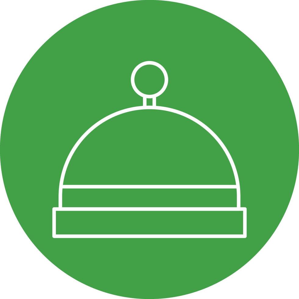 Food Tray Line Circle Icon Design vector