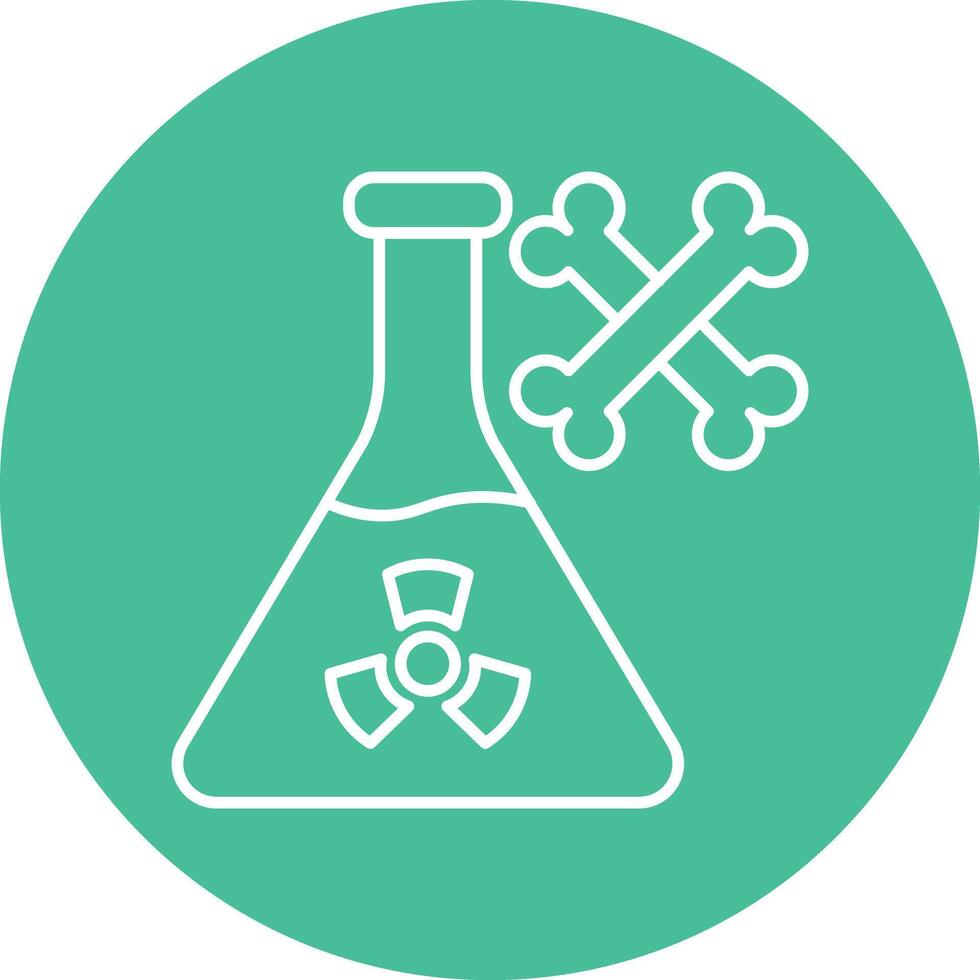 Poison Icon Design vector