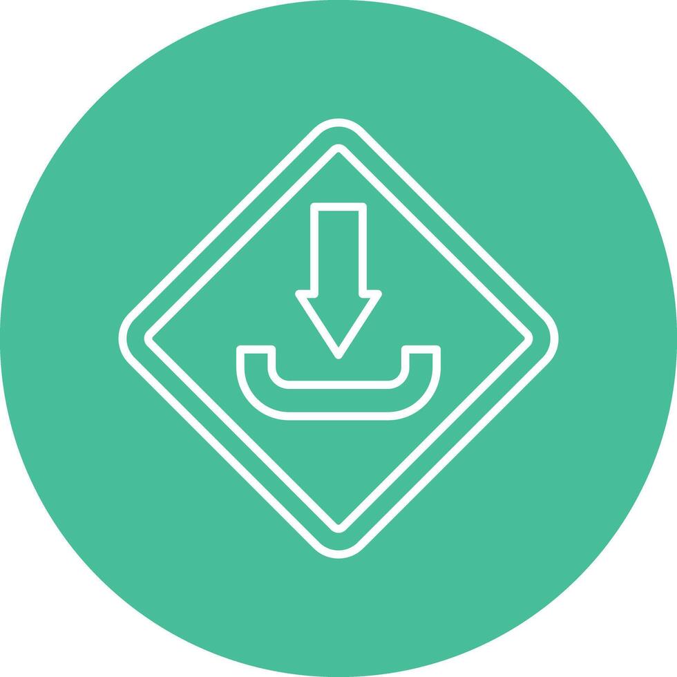 Download Line Circle Icon Design vector
