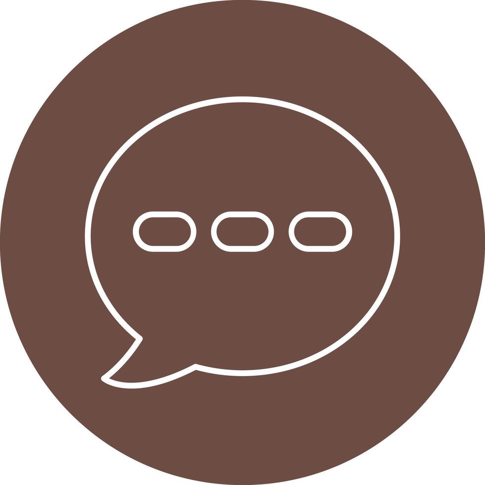 Typing Line Icon vector
