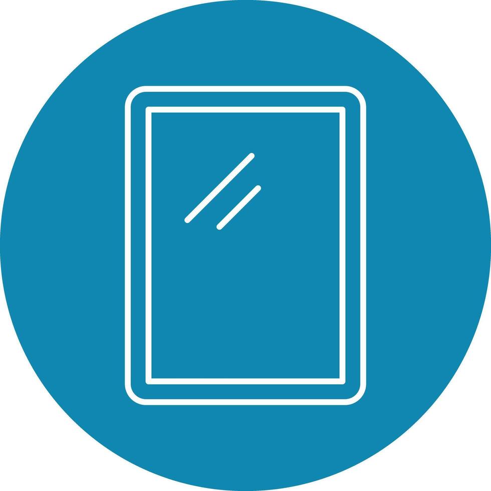 Mirror Icon Design vector