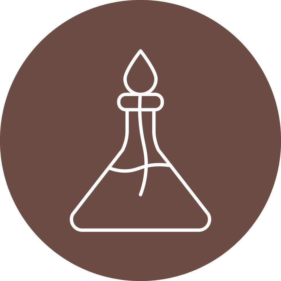 Alcohol Burner Icon Design vector