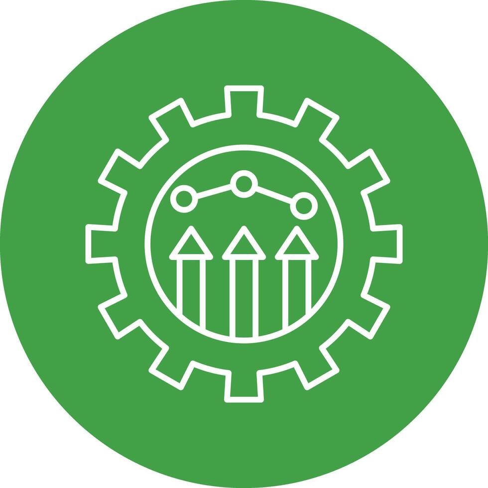 Integration Line Circle Icon Design For Personal And Commercial Use. vector