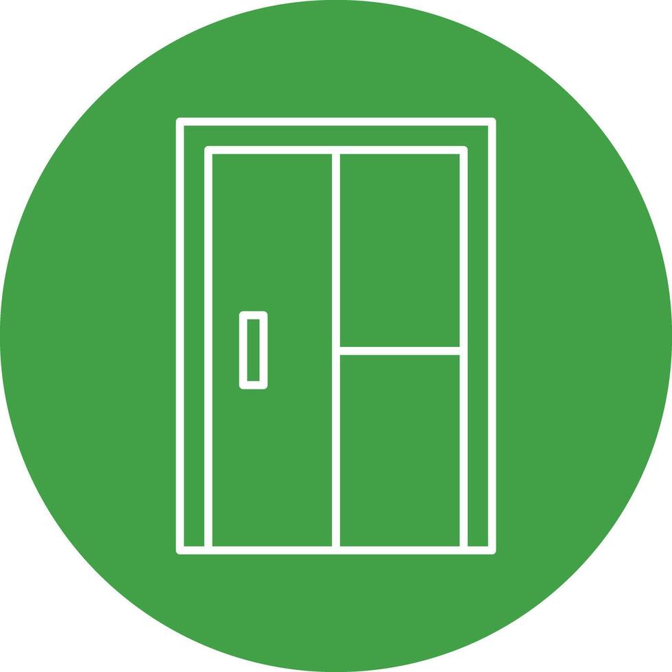 Door Icon Design vector